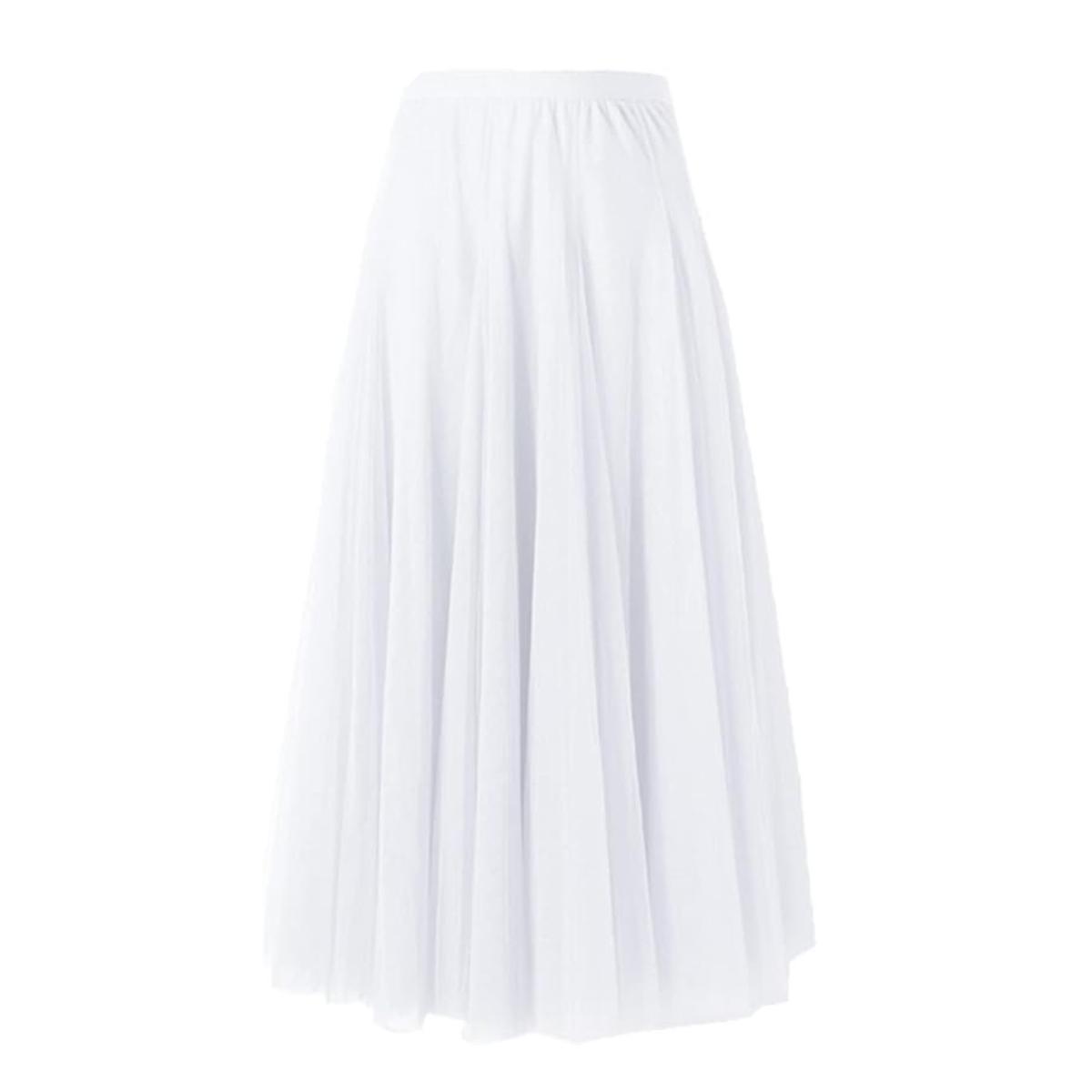 Юбка Klereen легкая с высокой талией M Белый (2448)
