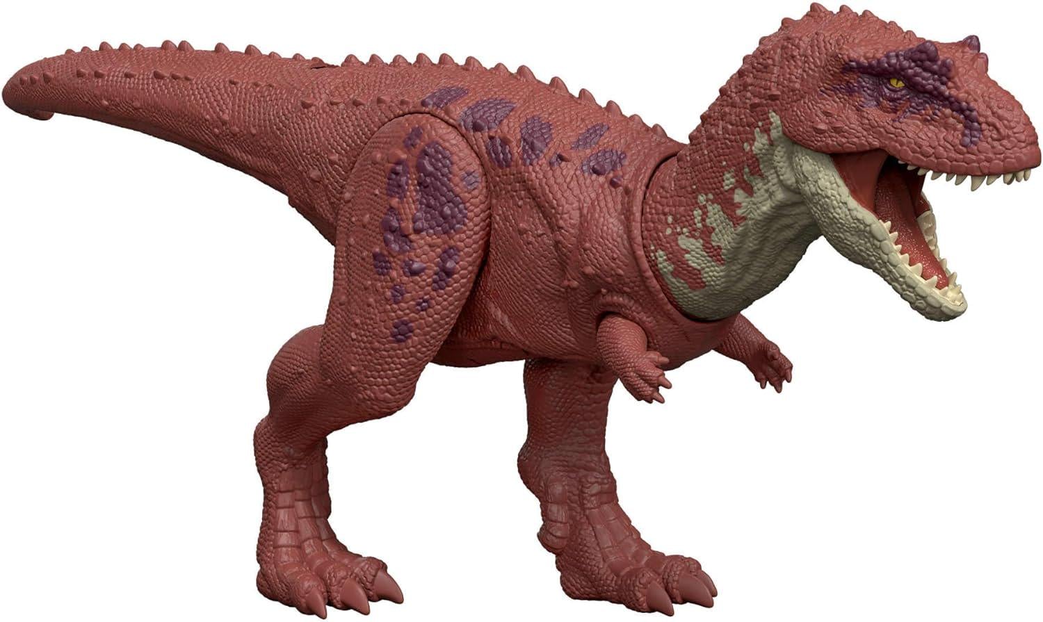Детская игровая фигурка Mattel Динозавр Ауказавр Мир юрского периода Jurassic World Rebirth Wild Roar Aucasaurus Dinosaur (JGB88)