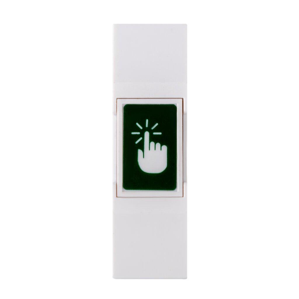 Кнопка выхода накладная GreenVision GV-ВЕ-804P 12V пластик Белый (25816043)