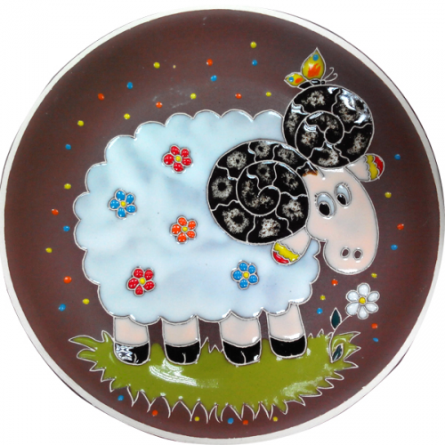 Тарелка S&T Барашка 19,5 см Разноцветный (ST531037)