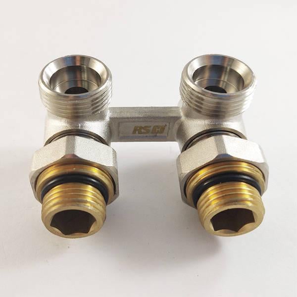 Вузол підключення радіатора Herz нижнє підключення 1/2x3/4" ЗВ (TK-3302112)