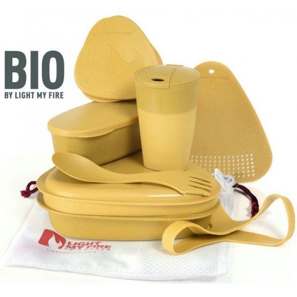 Набор посуды Light My Fire MealKit BIO 8 pcs Yellow (1033-LMF 2413610210)
