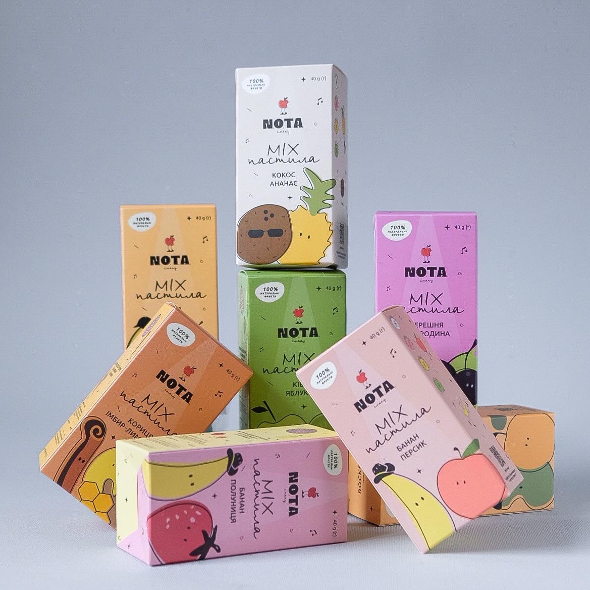 Пастила NOTAсмаку Микс Все вкусы 320 г 8 шт. (14327352)