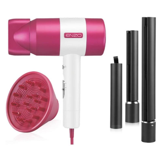 Фен ENZO для сушіння волосся з плойками та щіткою (EN-139) - фото 3 Фен ENZO для сушіння волосся з плойками та щіткою (EN-139) - фото 3