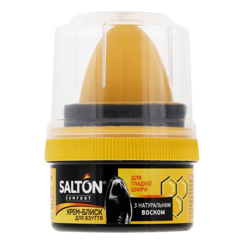Крем блиск SALTON з аплікатором для взуття з гладкої шкіри 50 мл (4820184440517)