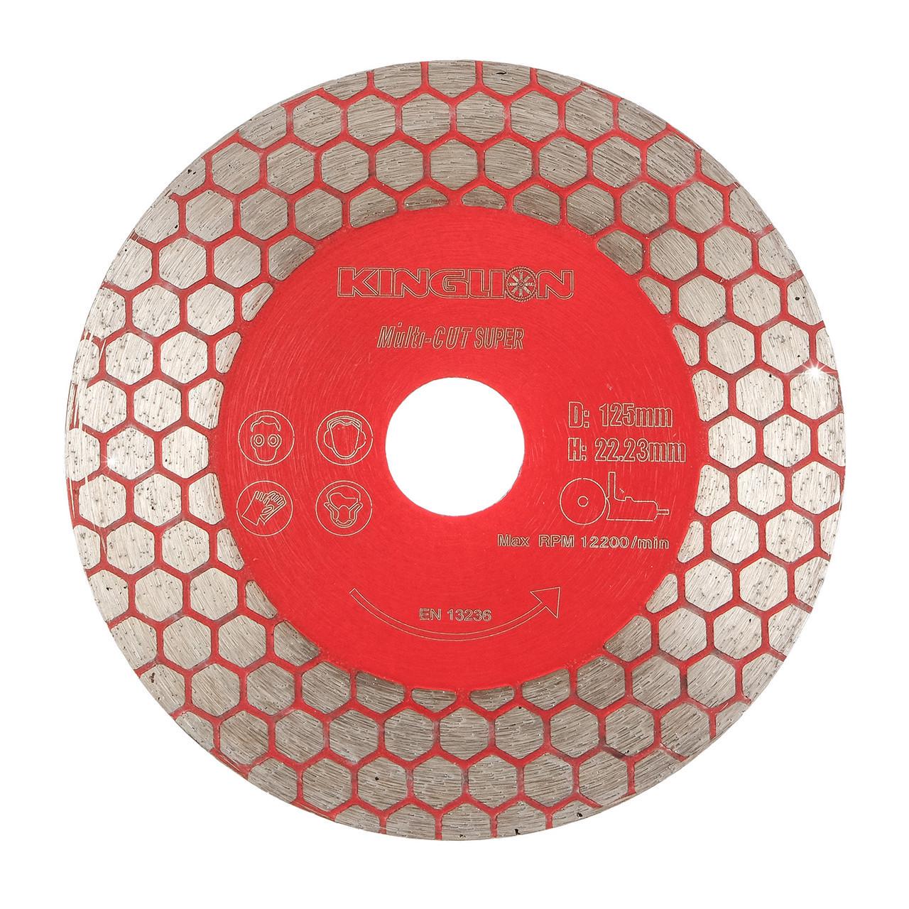 Диск алмазний 125х22,23 мм для керамічної плитки та керамограніту сухоріз (2833115076)