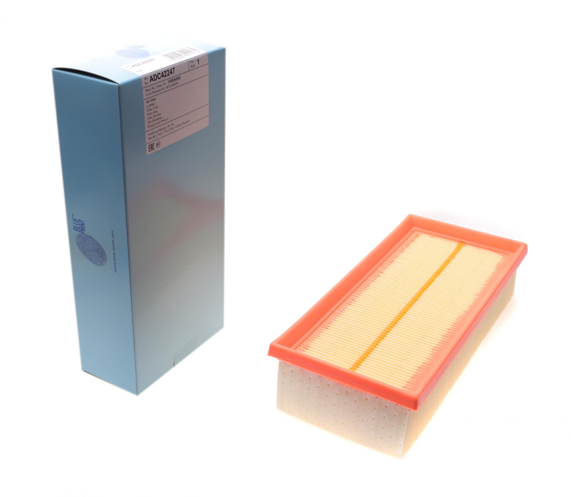 Фильтр воздушный BLUE PRINT для Smart Forfour 1,1-1,5i 04-06/Mitsubishi Colt 1,1-1,5i 04-12 (ADC42247)