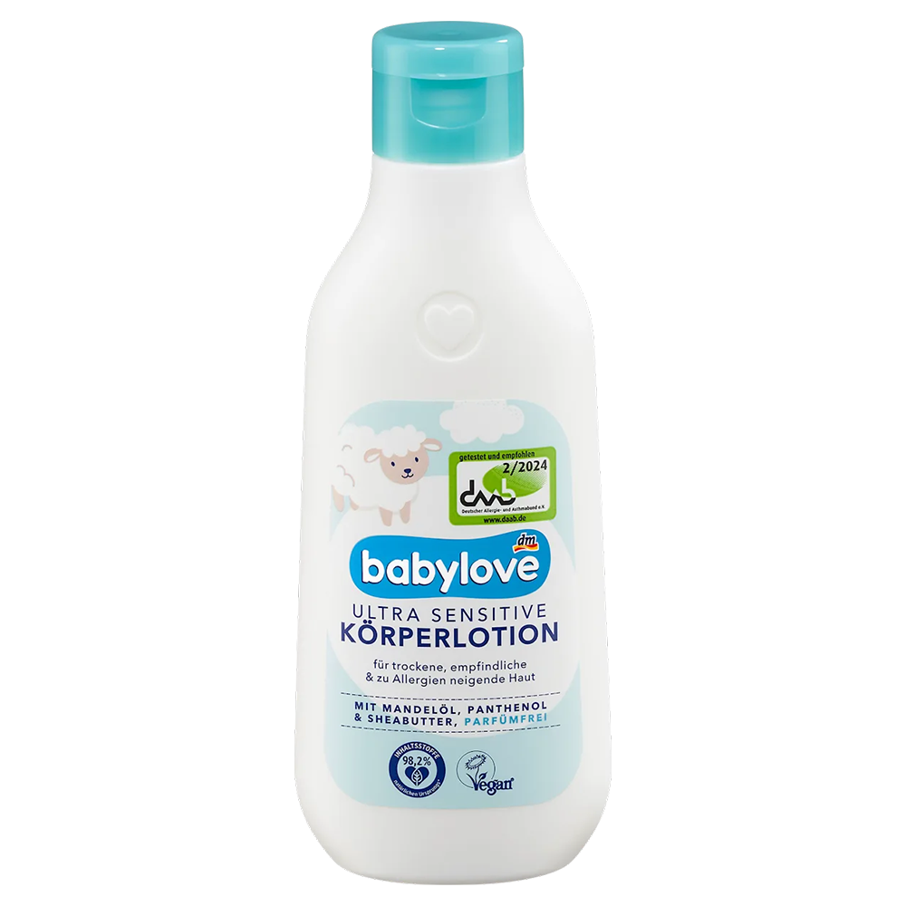 Лосьон для тела Babylove ультрачувствительный 250 мл (EPI-15102025-229)