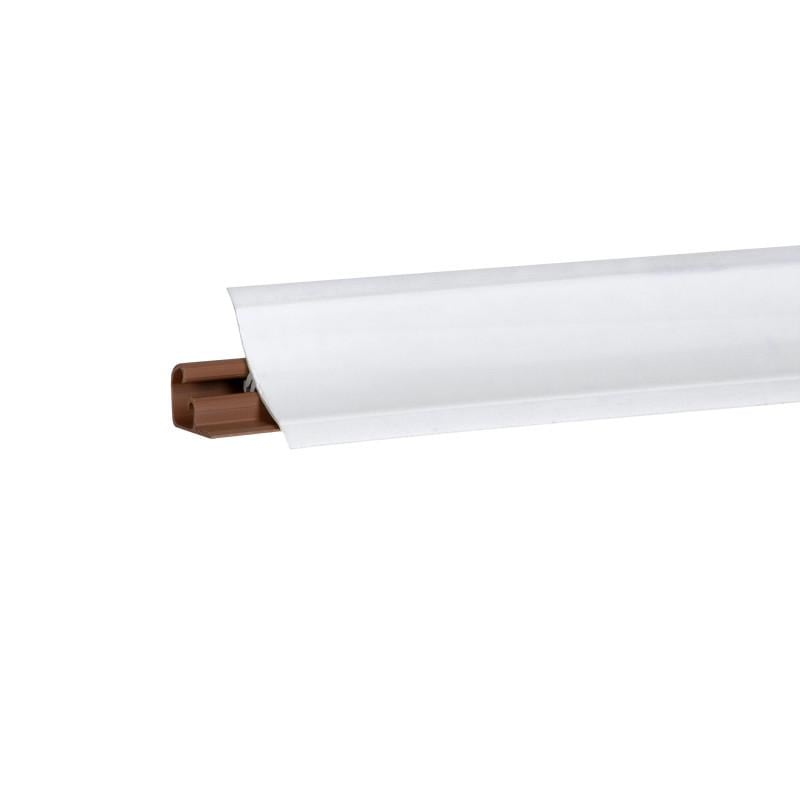 Плинтус кухонный Korner 3000 мм Белый блеск 6056