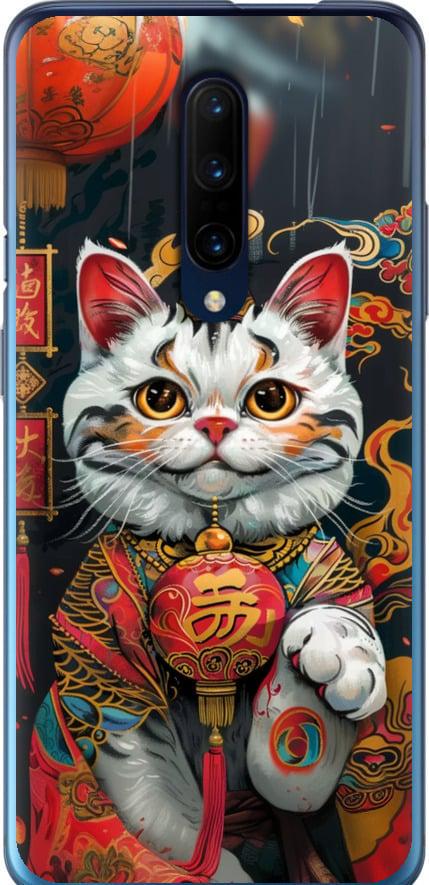 Чехол на OnePlus 7 Pro China Cat v2 (6135u-1696-42517)