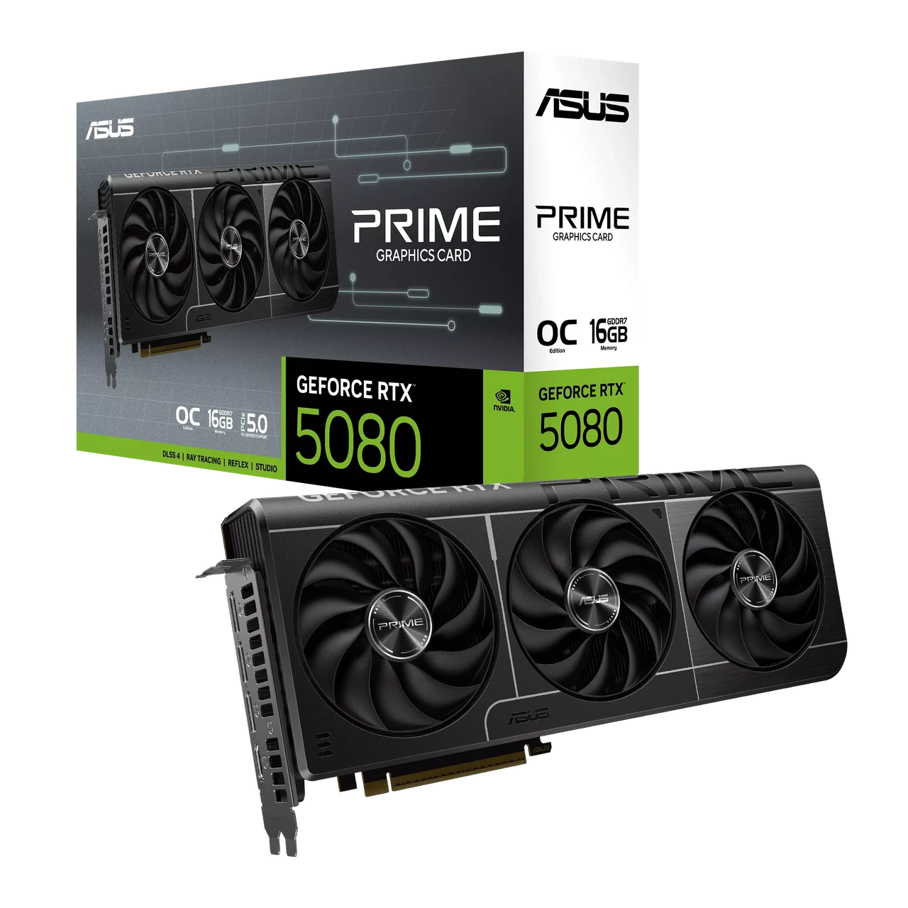 Видеокарта RTX 5080 16GB GDDR7 Prime OC Asus (PRIME-RTX5080-O16G) Видеокарта RTX 5080 16GB GDDR7 Prime OC Asus (PRIME-RTX5080-O16G)