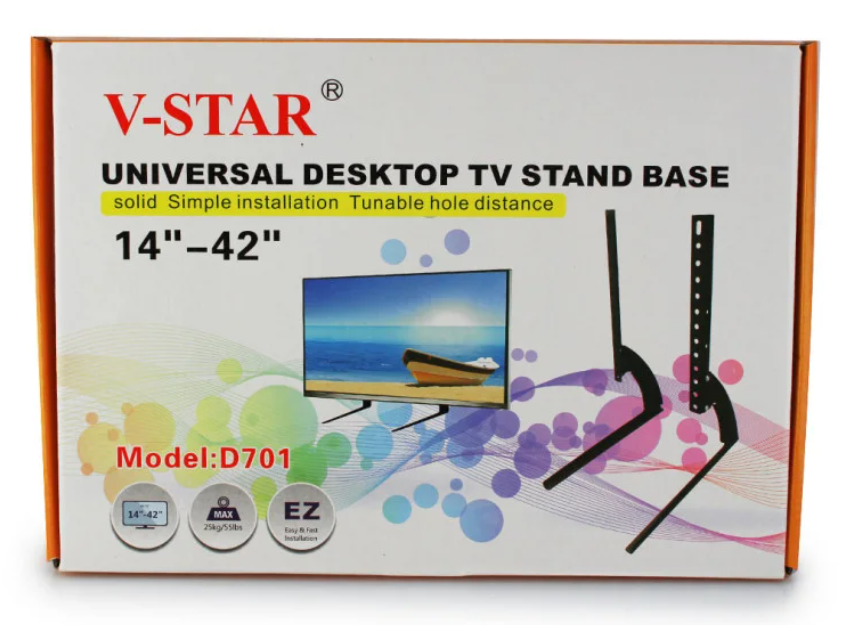 Кронштейн TV прямой V-Star D701 14"-42" (2766363686)