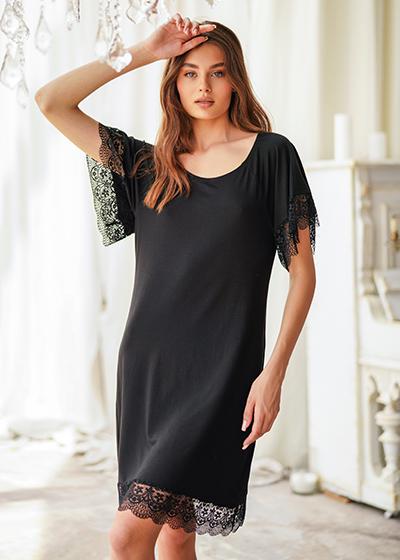 Нічна сорочка Komilfo Ruslana 1418 XL Мокко (16888)