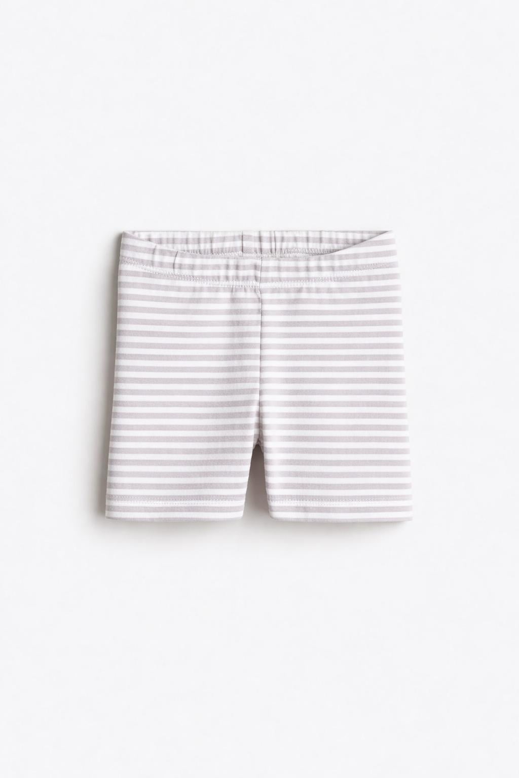 Шорты H&M 1277064 Полоски 68 см Белый/Сиреневый Шорты H&M 1277064 Полоски 68 см Белый/Сиреневый