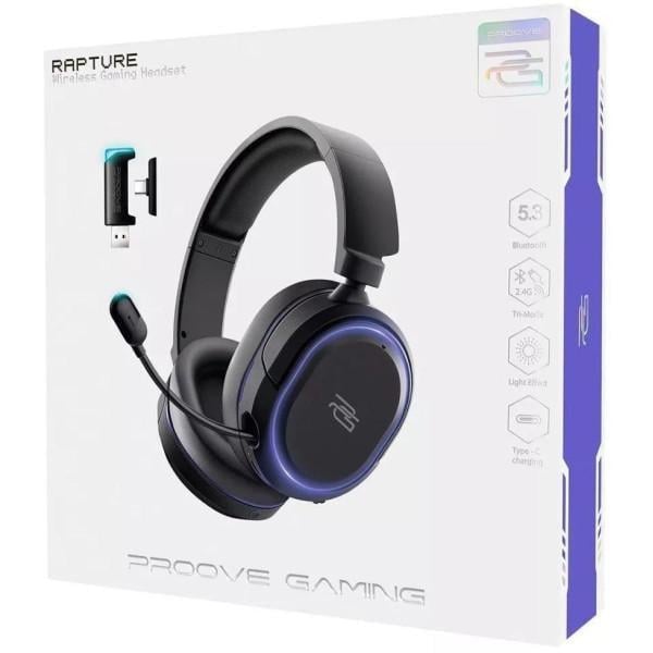 Гарнитура Bluetooth Proove Gaming Rapture Black (GHRP00010001)