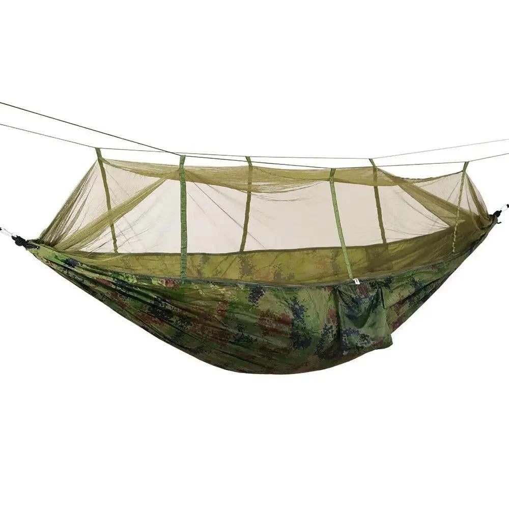 Туристический гамак с москитной сеткой и карманом GMSK-01 260х140 см Пиксель (GMSK01)