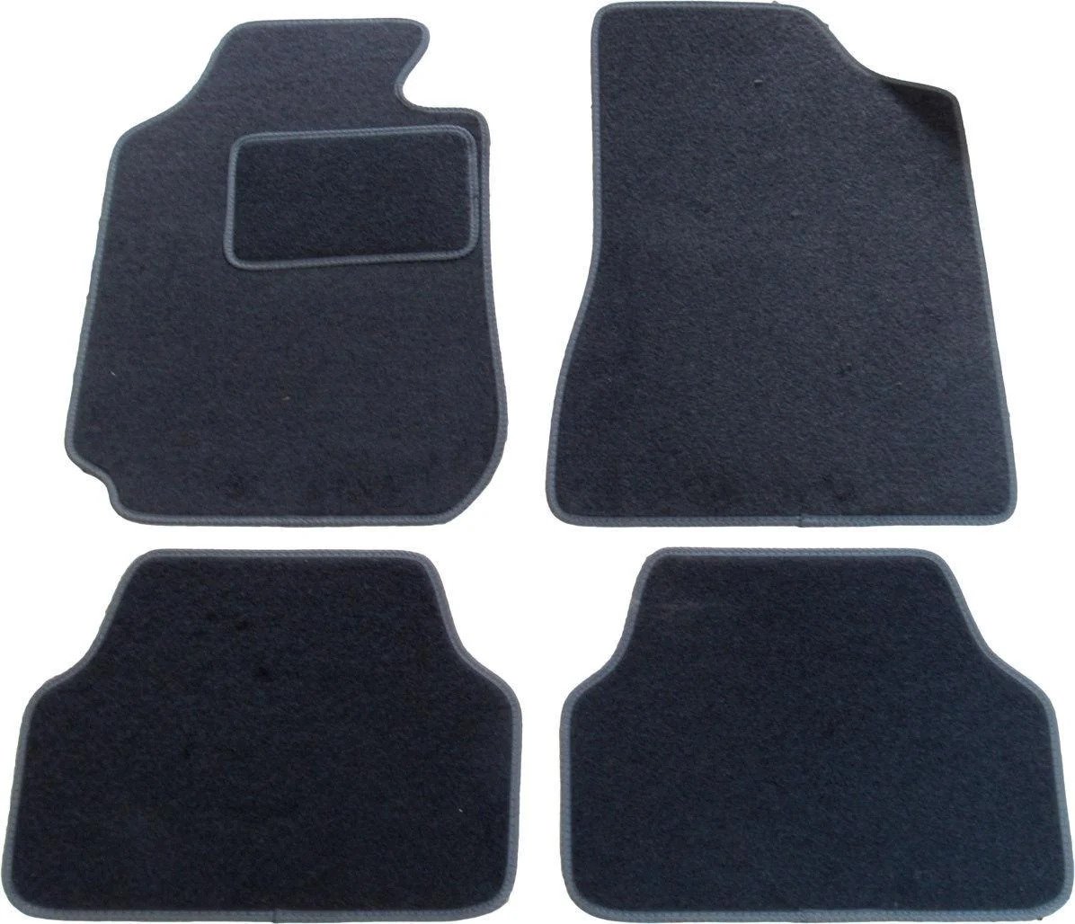 Комплект килимків Beltex Carrera тип А 4 шт. Гранітний/Сірий