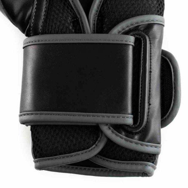 Боксерские перчатки Everlast POWERLOCK TRAINING GLOVES Уни 10 унций Черный (870310-70-8) - фото 4