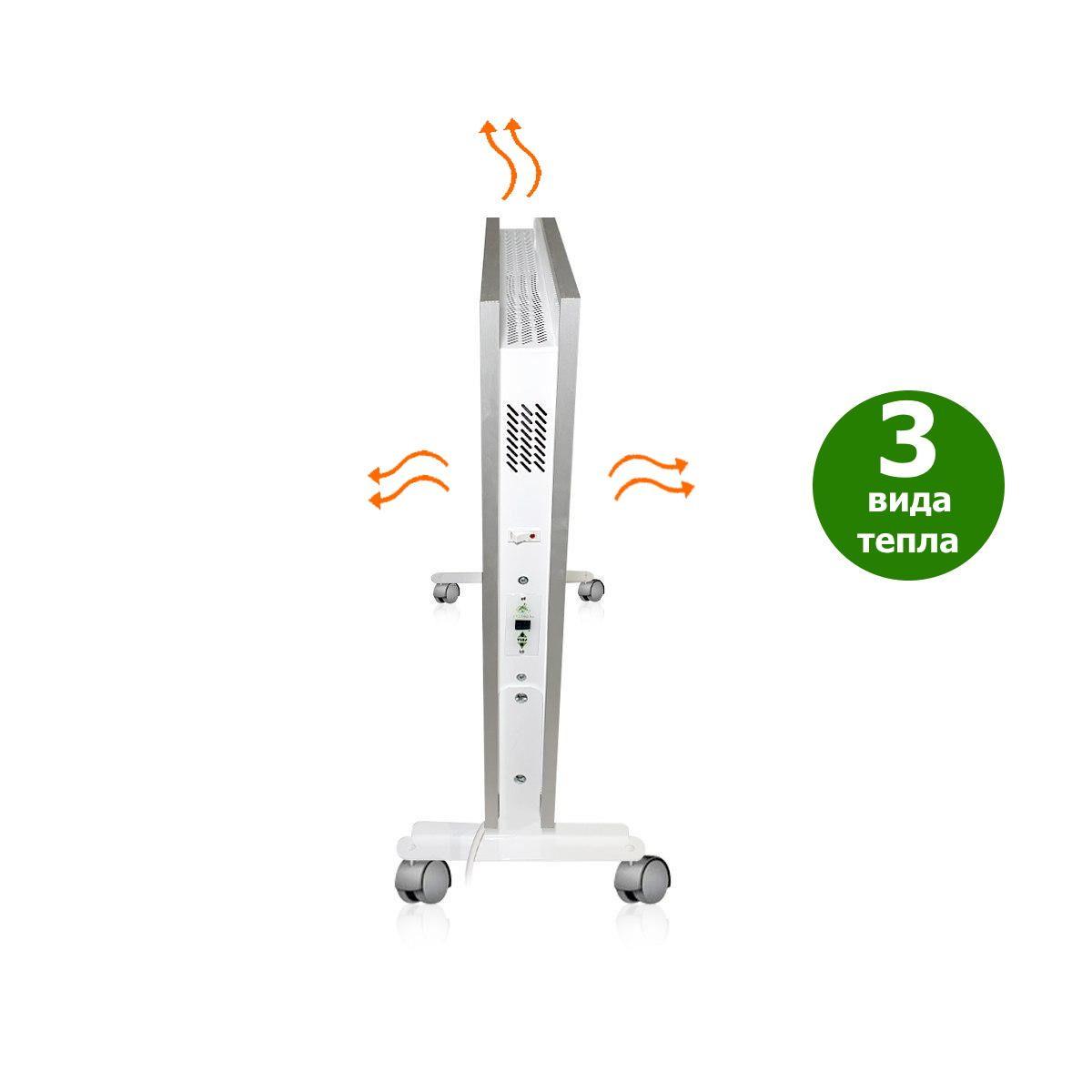 Обогреватель Ecoteplo DUO 1000 ME Королевский мрамор (Km1000duo) - фото 6