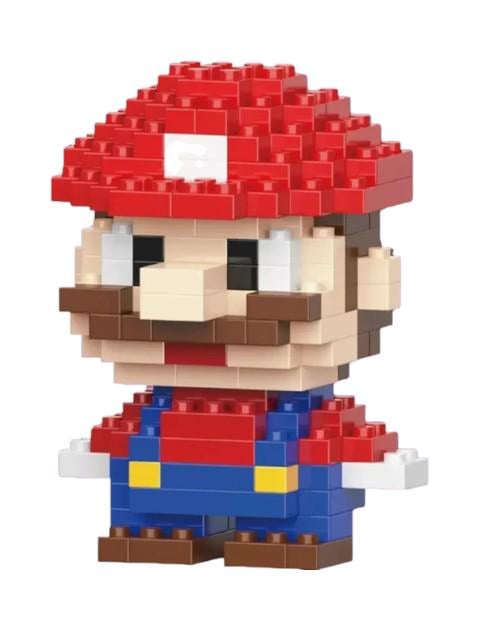 Конструктор-пазл детский 3D Bricks Марио развивающий 6,2 см (1000-ZB-1619)