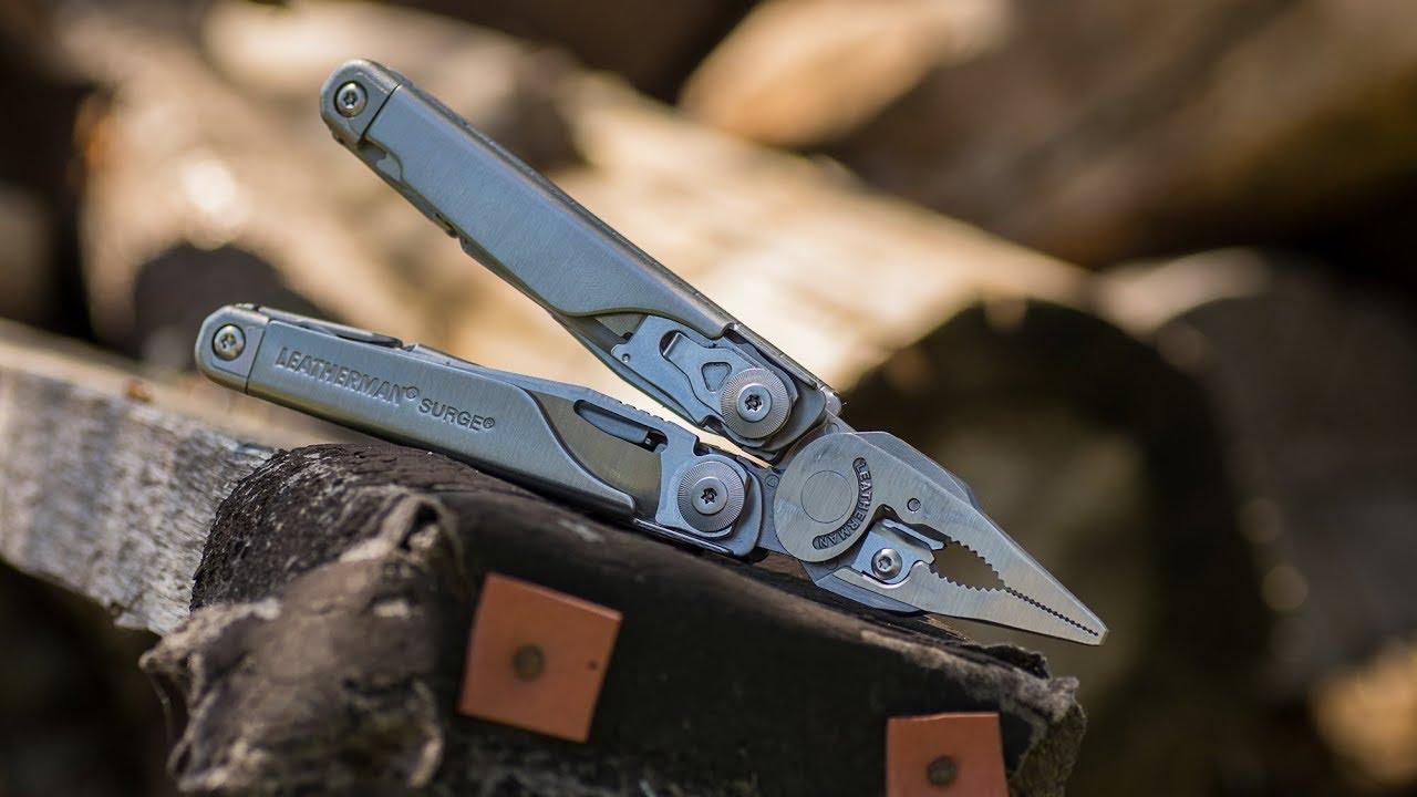 Мультитул Leatherman surge нейлоновый чехол картонная коробка (26736378) - фото 2