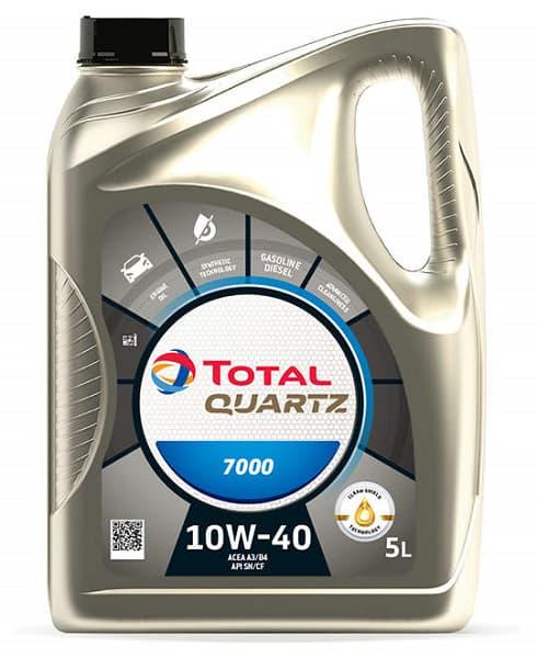 Моторное масло Total Quartz 7000 10W-40 5 л (288)