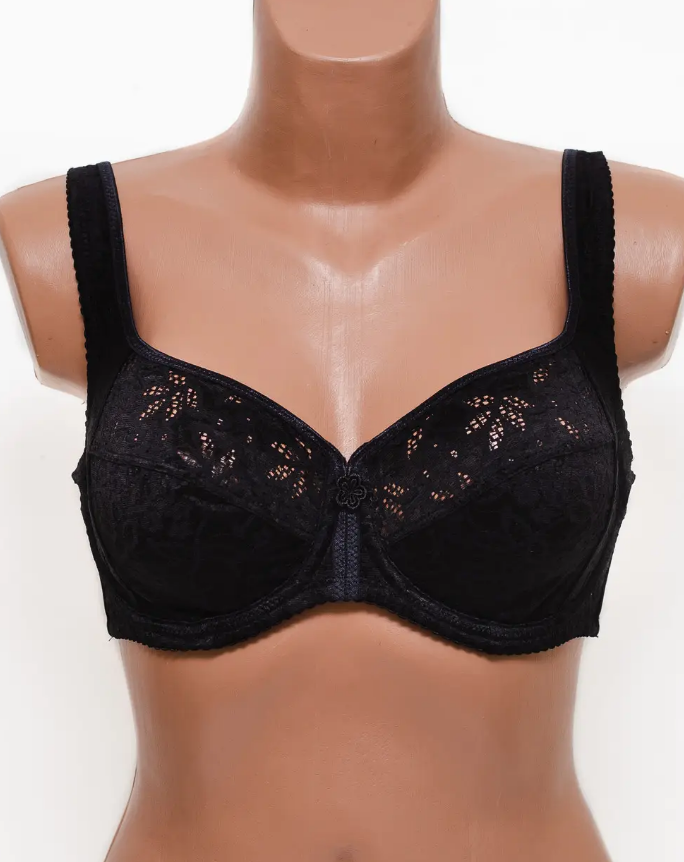 Бюстгальтер без поролону 11558 м’яка чашка D75 Чорний (11558-15)