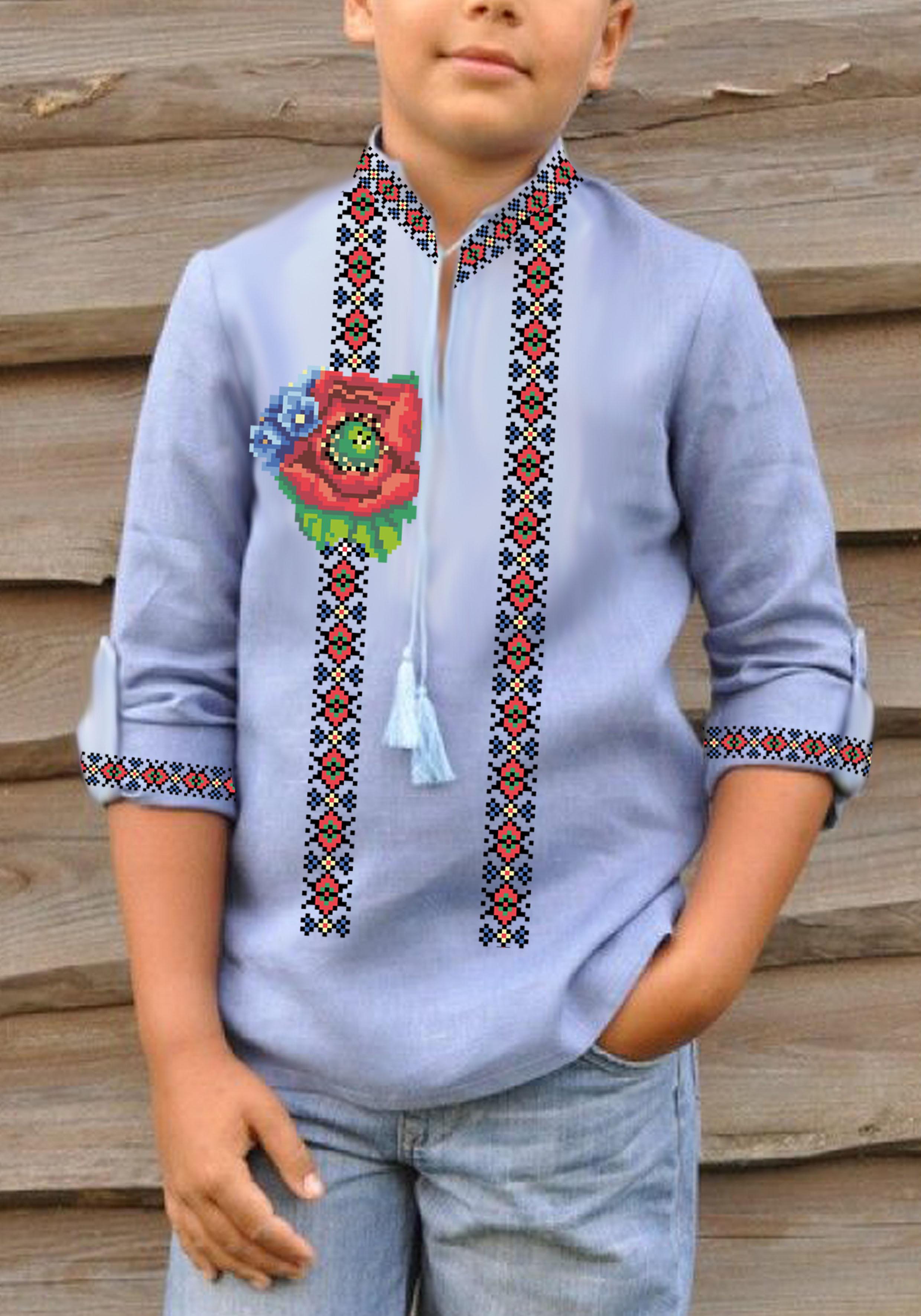 Заготовка для вишивки нитками/бісером домоткане полотно (СХД-14)