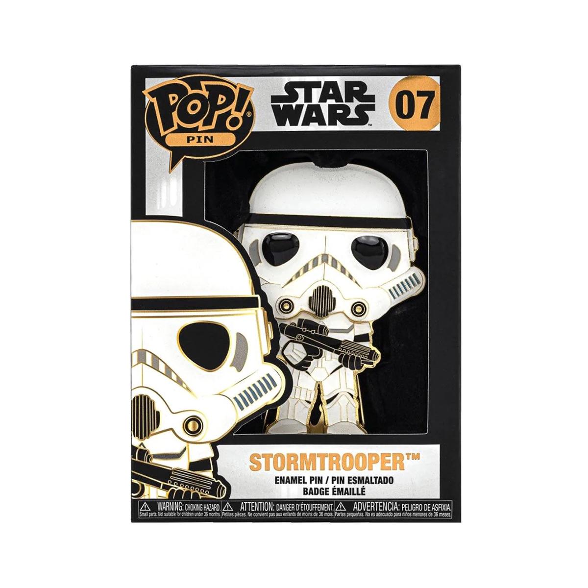 Детская игровая фигурка Funko POP Star Wars Stormtrooper серия Звездные войны Белый (STPP0007)