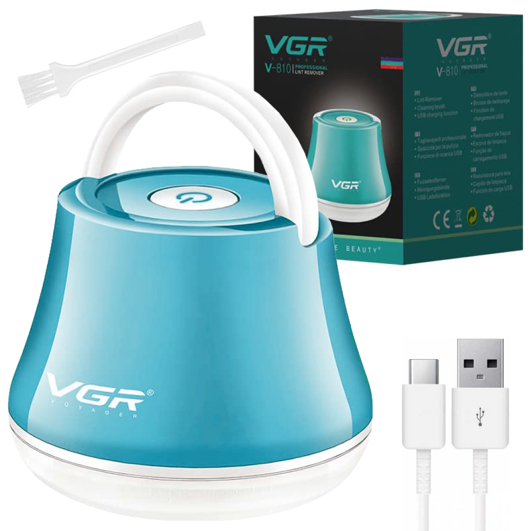 Машинка для видалення катишків VGR V-810 акумуляторна з USB