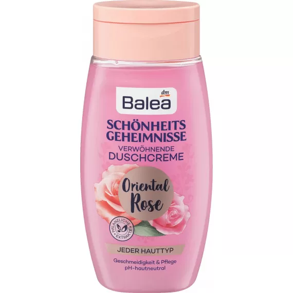Гель для душа Balea Секреты Красоты Роза 250 мл (00-00000256)