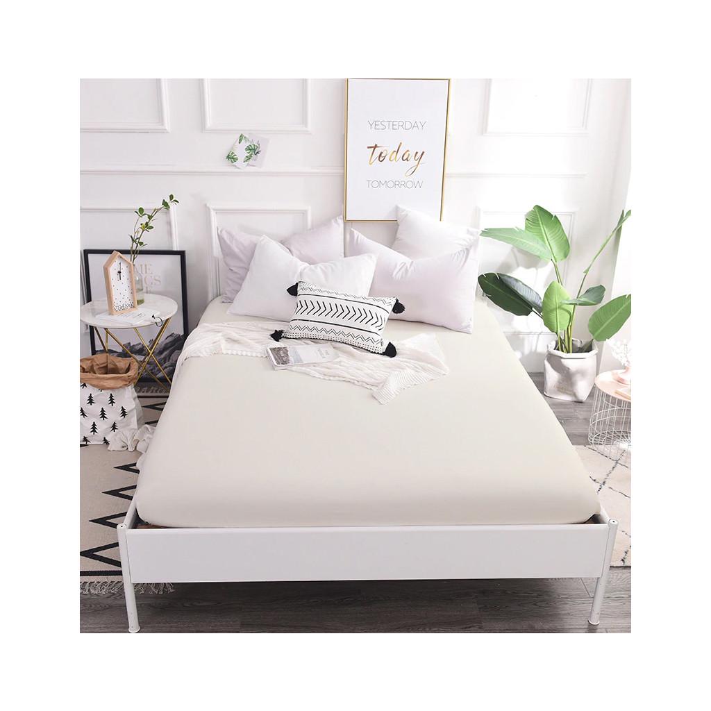 Комплект постельного белья MirSon Premium 0001 satin 160х220 см Moko white (221847)