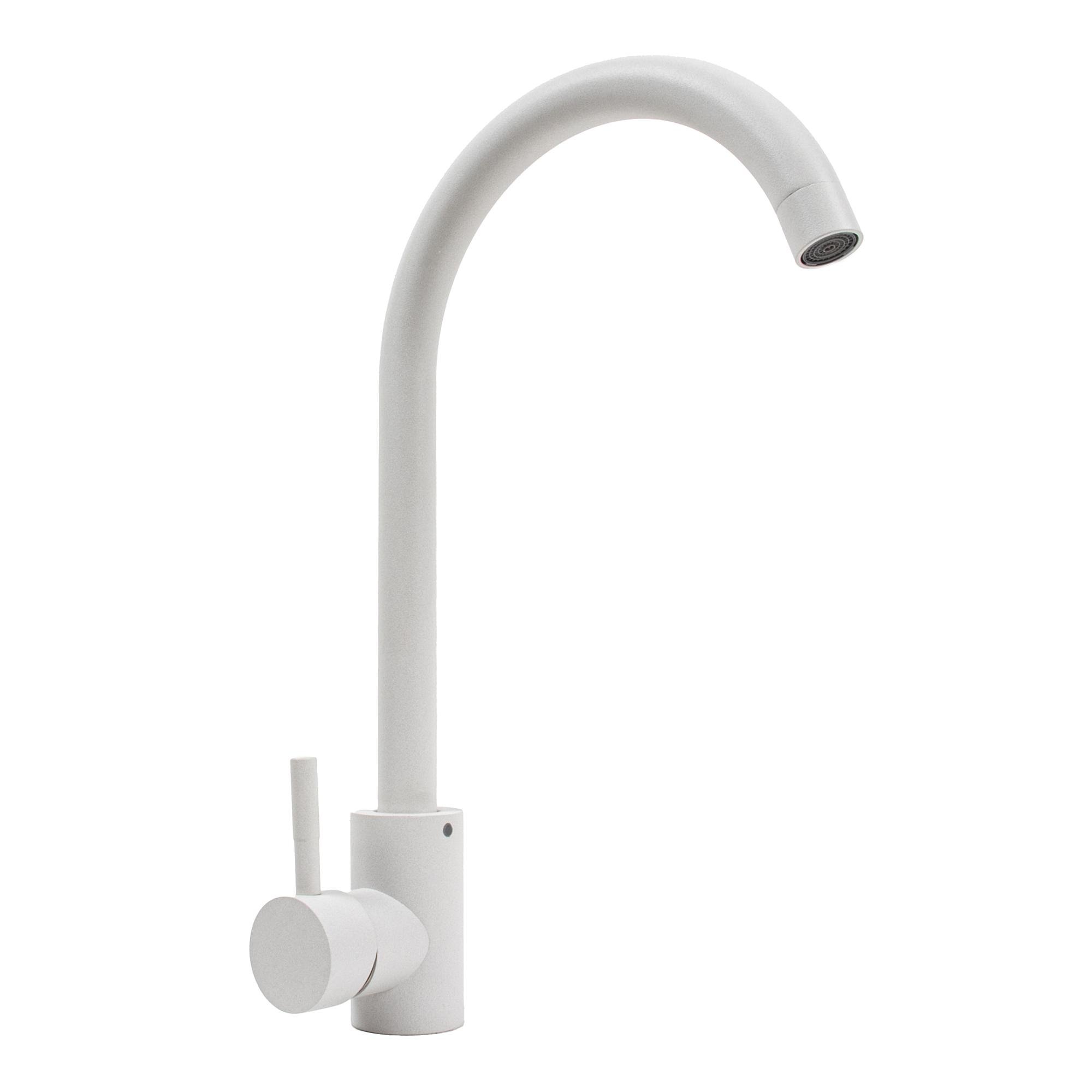 Смеситель Platinum 56 B NESP 3008 А Белый Смеситель Platinum 56 B NESP 3008 А Белый