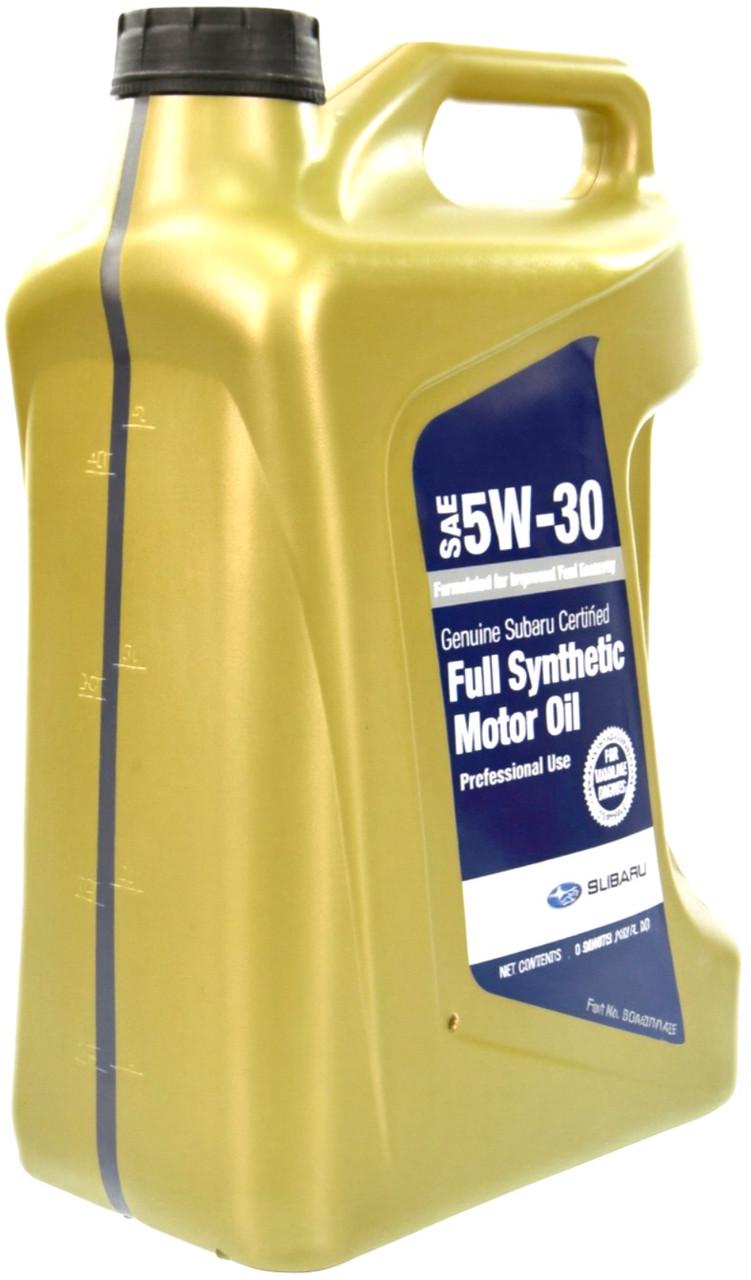 Моторна олива Subaru Motor Oil 5W-30 4,73 л (331263) - фото 2 Моторна олива Subaru Motor Oil 5W-30 4,73 л (331263) - фото 2