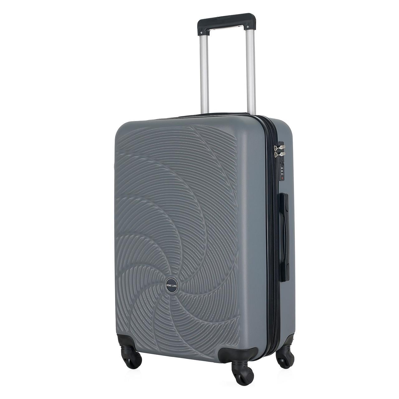 Чемодан SEMI LINE 24" M Graphite (T5924-2) Чемодан SEMI LINE 24" M Graphite (T5924-2)