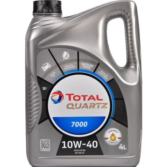 Моторне мастило Total Quartz 7000 10W-40 4 л