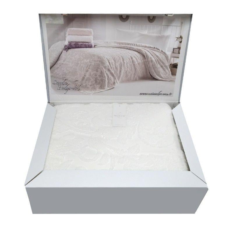 Махровая простынь Maison D'or Sanda ecru евро 220х240 см (2000022264844)