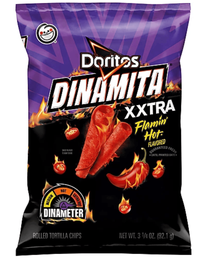 Чипсы Doritos Dinamita XXTRA Flamin' Hot 92,1 г (2845085151)