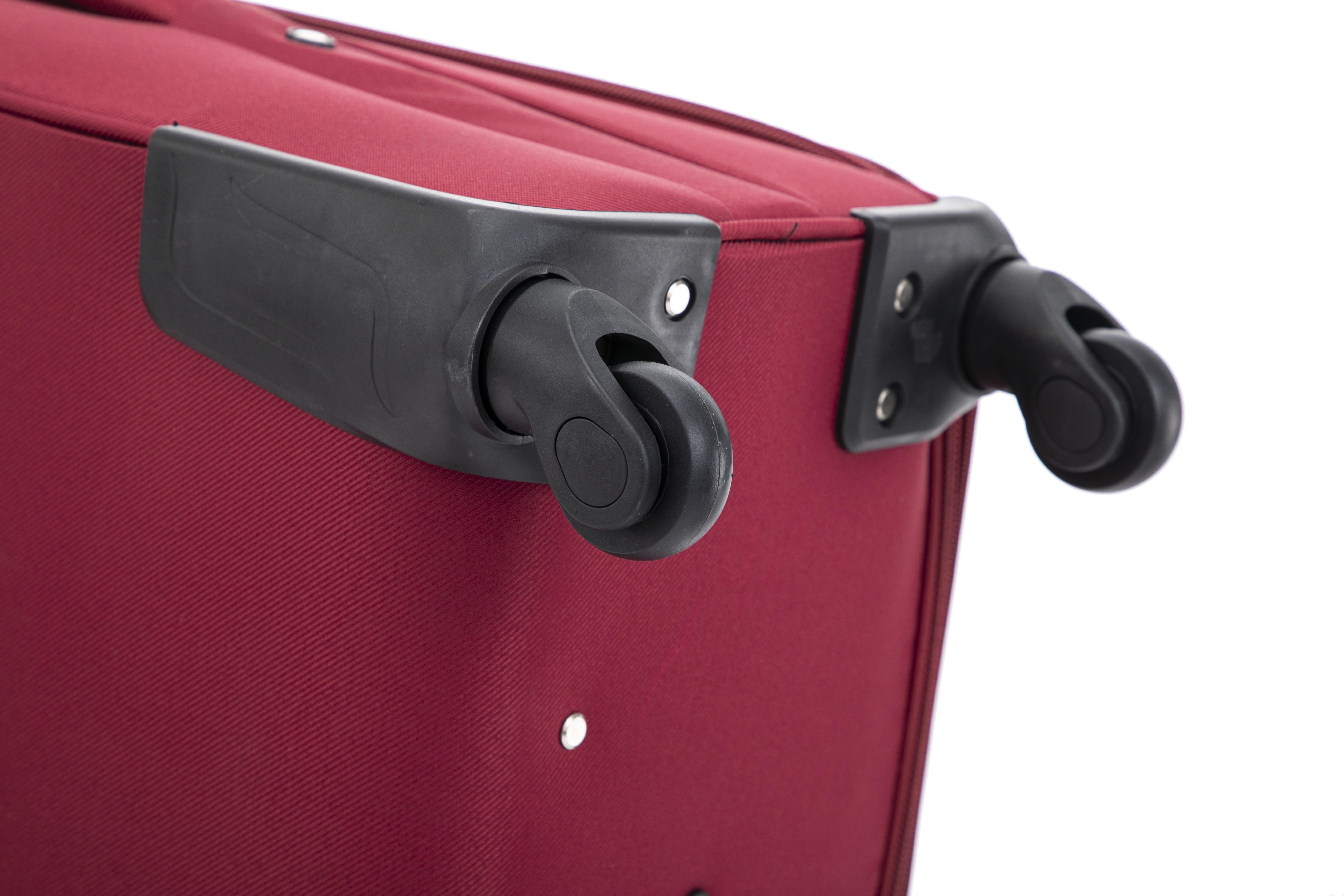 Чемодан Bonro Tourist 4 колеса 3 шт. Вишневий (2178) - фото 9 Чемодан Bonro Tourist 4 колеса 3 шт. Вишневий (2178) - фото 9