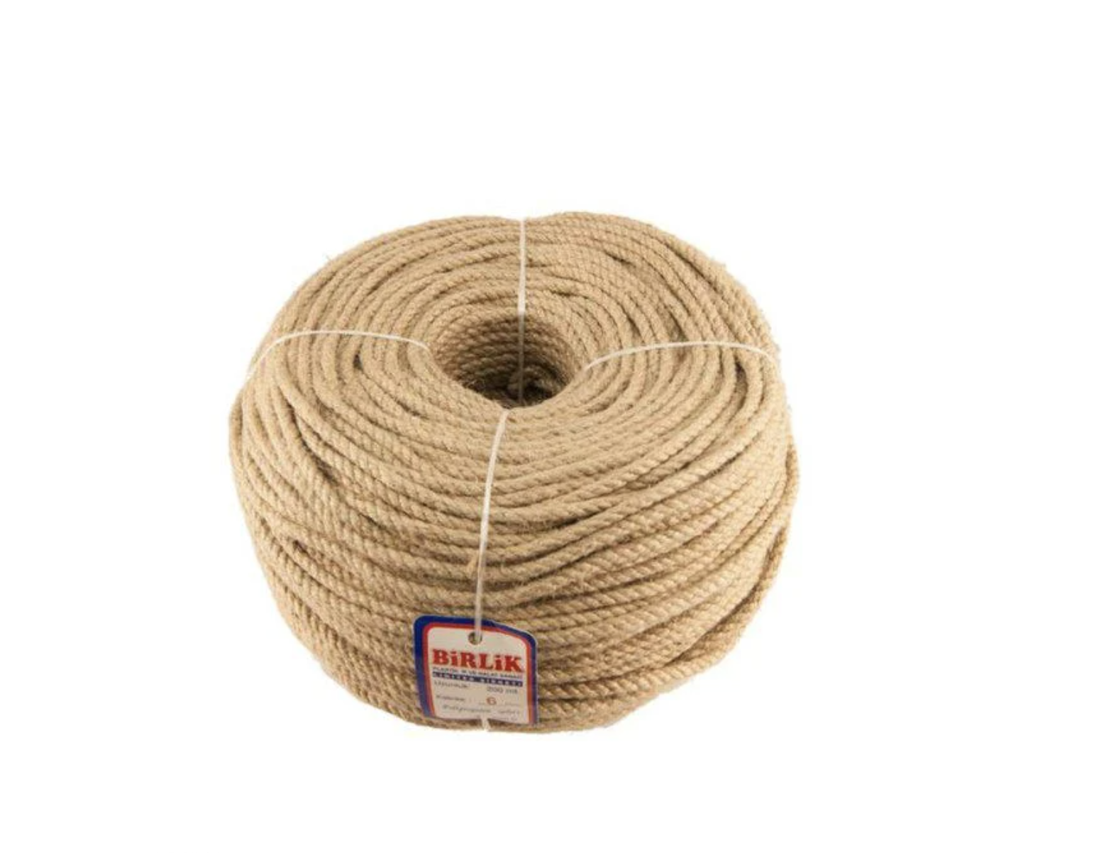 Канат витой Birlik d-6 мм 200 м (8113)