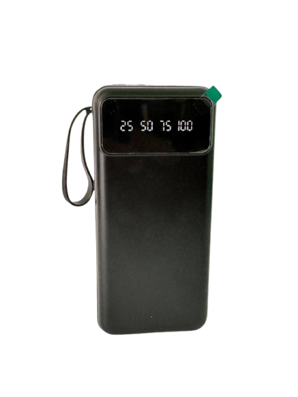 Повербанк Intelligent Fast с кабелем USB/Micro/Type-C/Lightning 30000 mAh Black (31236760)