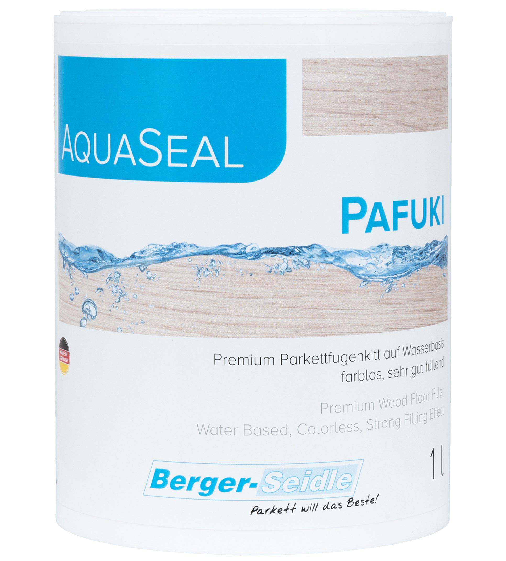 Шпатлевка для паркета водная Berger AquaSeal Pafuki 1 л