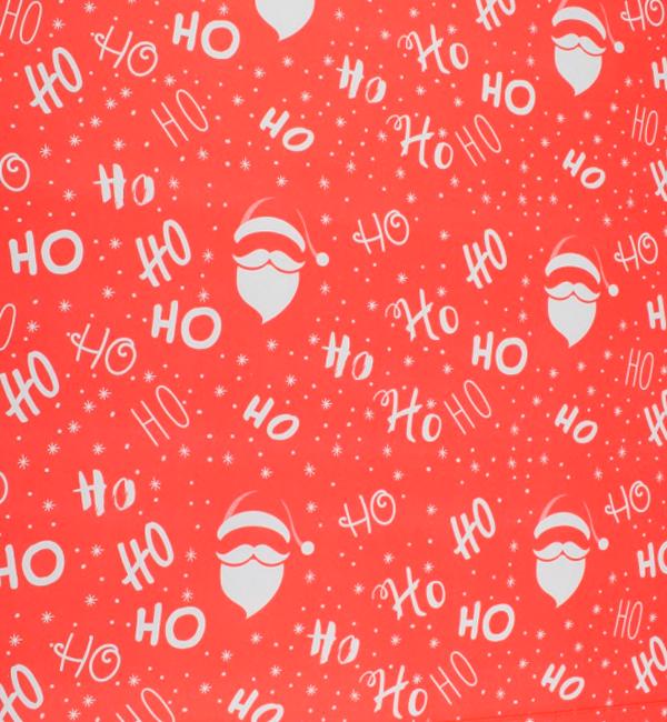 Бумага для упаковки подарочная Hohoho 8 м 70 см Красный (1356260) Бумага для упаковки подарочная Hohoho 8 м 70 см Красный (1356260)