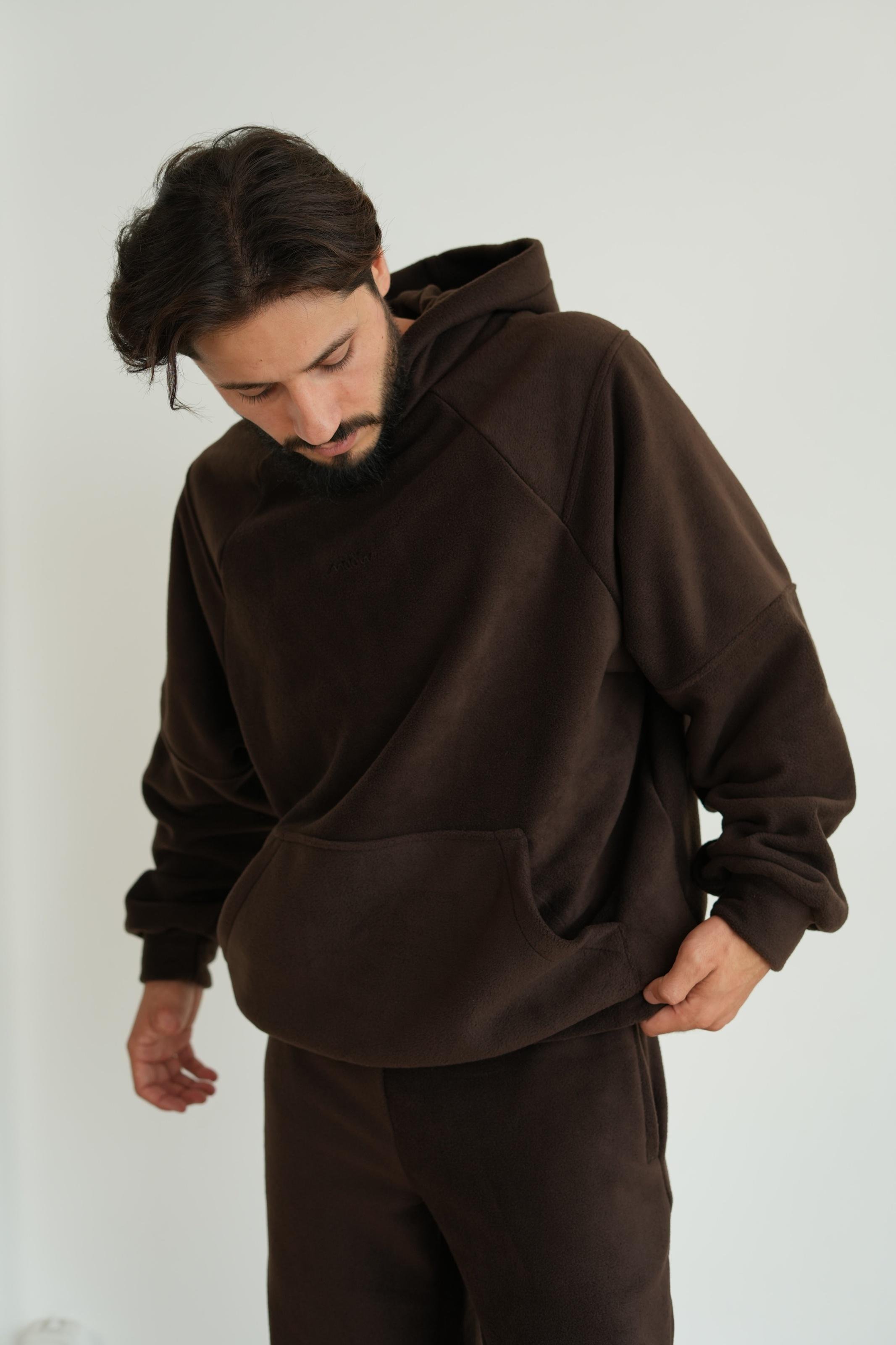 Костюм мужской флисовый BASE 3XL Шоколадный (10203XXXLm) - фото 6 Костюм мужской флисовый BASE 3XL Шоколадный (10203XXXLm) - фото 6