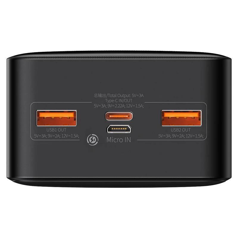 Повербанк Baseus 10000 mAh 20W Black (PPBD10K) - фото 5