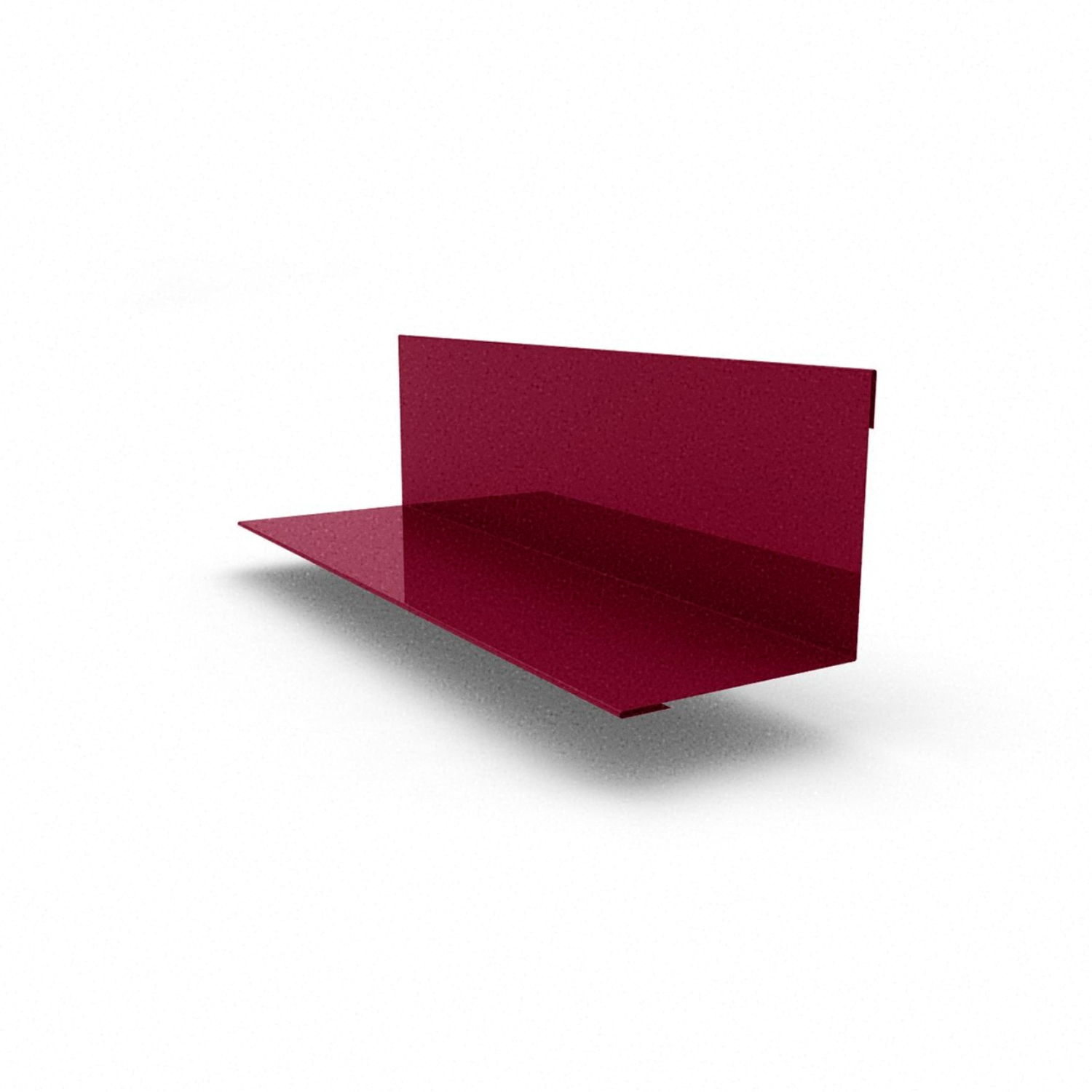 Планка угол внутренний Partner 50х50х2000 с матовым покрытием Ral 3005 мат Красное вино (377617851)