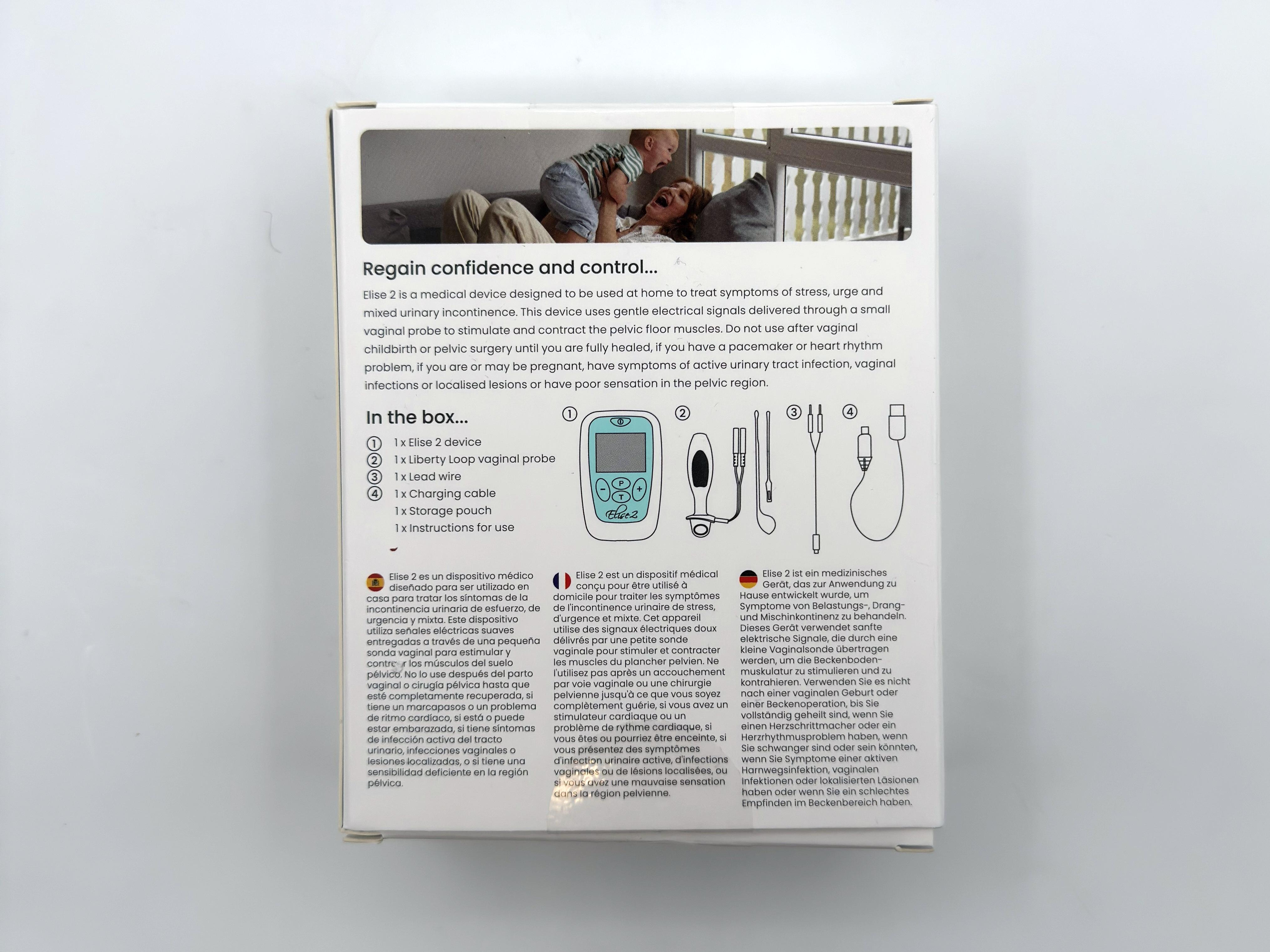 Тренажер миостимулятор тазового дна TensCare Elise (4583139) - фото 7