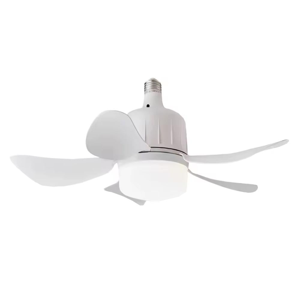Вентилятор-люстра стельовий Ceiling Fan CF-02 E27 з пультом та LED-підсвіткою димер 3 швидкості 45 см 23 Вт (SS-72)