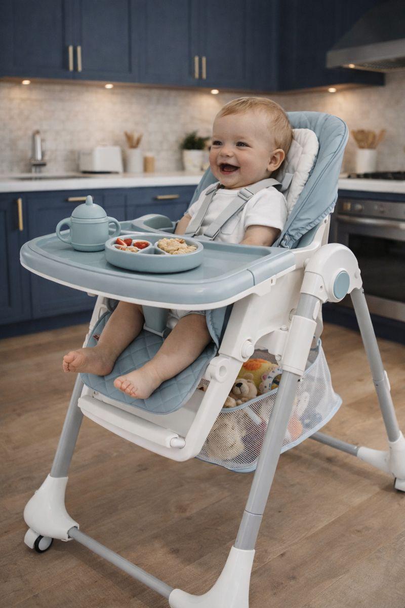 Стул для кормления Carrello Toffee CRL-9502/3 Cloud Grey