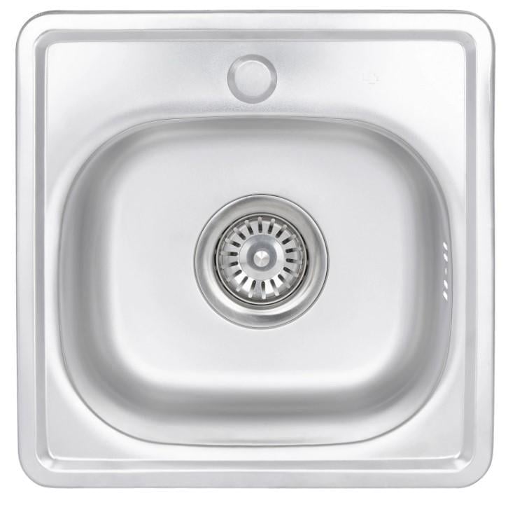 Мойка для кухни Brinex 3838 BRIN3835SAT06 врезная 0,6 мм (63428)